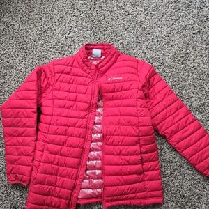 Columbia Kids' Bright Red Puffer Jacket